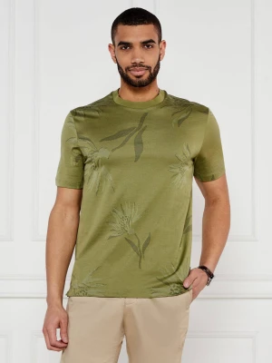 BOSS BLACK T-shirt C-Taut 13 | Regular Fit zielony