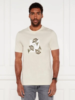 BOSS BLACK T-shirt C-Thompson 13 | Regular Fit beżowy