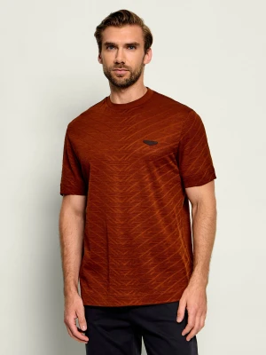 BOSS BLACK T-shirt C-Thompson 180 | Boss x Aston Martin | Regular Fit koniakowy