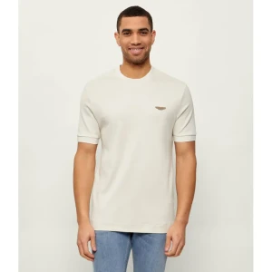 BOSS BLACK T-shirt C-Thompson 242_AM | BOSS x ASTON MARTIN | Regular Fit | z dodatkiem wełny