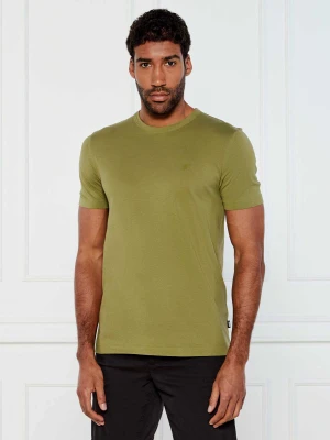 BOSS BLACK T-shirt C-Thompson | Regular Fit zielony