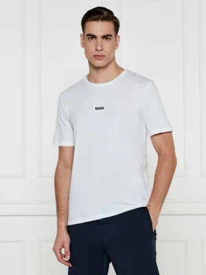 BOSS BLACK T-shirt Chris | Regular Fit biały