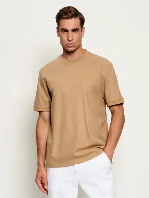 BOSS BLACK T-shirt H-Taut 88 | Regular Fit | mercerised camel