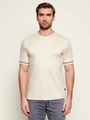 BOSS BLACK T-shirt H-Tessler 202 | Slim Fit beżowy