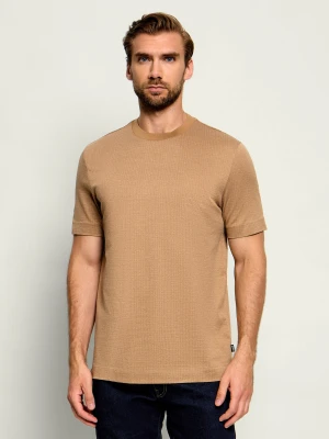 BOSS BLACK T-shirt H-Thompson 181 | Regular Fit beżowy