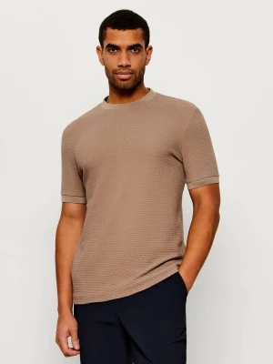 BOSS BLACK T-shirt H-Thompson 82 | Regular Fit brązowy