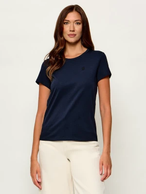 BOSS BLACK T-shirt Leisure Eventsa10 | Slim Fit granatowy