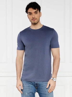 BOSS BLACK T-shirt | Regular Fit granatowy