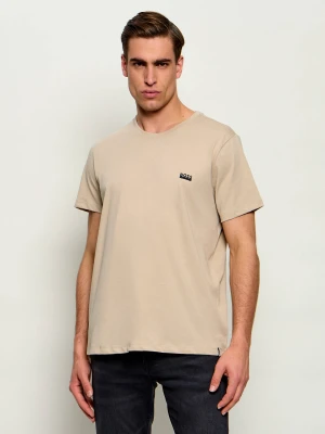 BOSS BLACK T-shirt RN 365 | Regular Fit beżowy