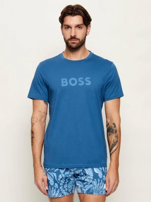 BOSS BLACK T-shirt RN | Regular Fit niebieski