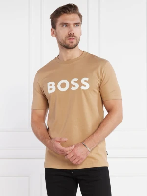 BOSS BLACK T-shirt Tiburt 354 | Regular Fit camel