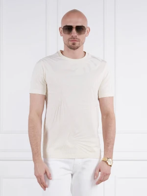 BOSS BLACK T-shirt Tiburt 394 | Regular Fit piaskowy