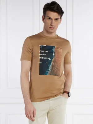 BOSS BLACK T-shirt TIburt | Regular Fit camel