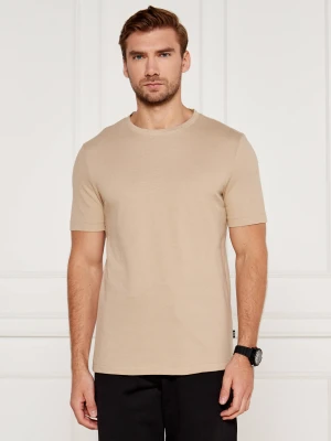BOSS BLACK T-shirt Tiburt | Regular Fit beżowy
