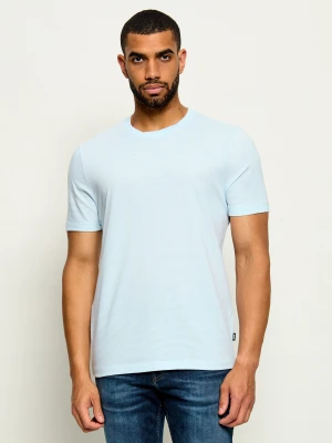 BOSS BLACK T-shirt Tiburt | Regular Fit błękitny