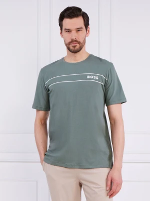 BOSS BLACK T-shirt Urban RN | Regular Fit zielony