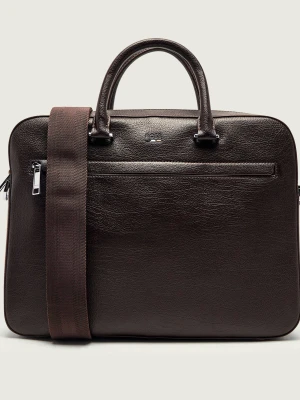 BOSS BLACK Torba na laptopa 15" Ray_RP_S brązowy