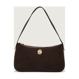 BOSS BLACK Torebka na ramię BOSS BEYOND | zamsz