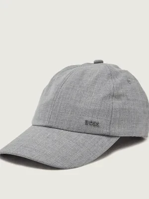 BOSS BLACK Wełniana bejsbolówka Zed_Performance-TW