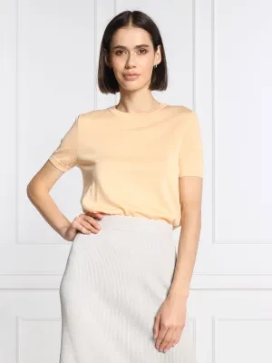 BOSS BLACK Wełniana bluzka Falyssias | Regular Fit