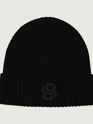 BOSS BLACK Wełniana czapka Edo