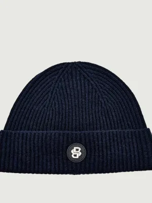 BOSS BLACK Wełniana czapka Filippo_B-Icon | z dodatkiem kaszmiru