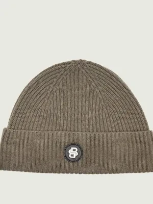 BOSS BLACK Wełniana czapka Filippo_B-Icon | z dodatkiem kaszmiru