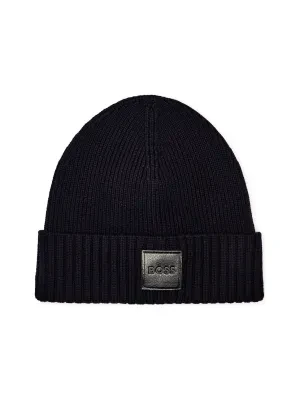 BOSS BLACK Wełniana czapka Flavio