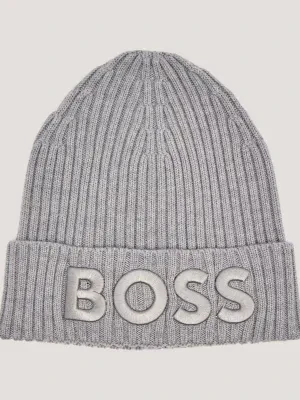 BOSS BLACK Wełniana czapka Lara