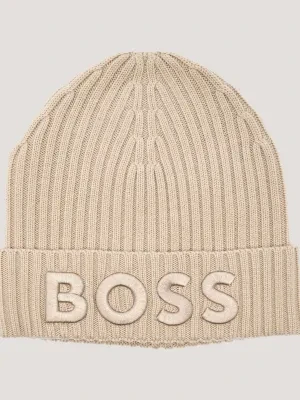 BOSS BLACK Wełniana czapka Lara