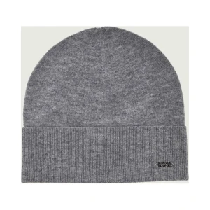 BOSS BLACK Wełniana czapka Lari | z dodatkiem kaszmiru