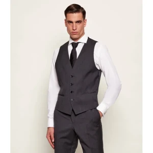 BOSS BLACK Wełniana kamizelka H-HUGE | Slim Fit