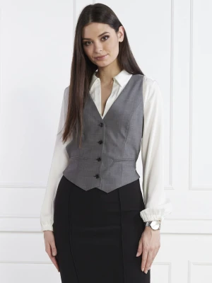 BOSS BLACK Wełniana kamizelka JEGARO | Regular Fit