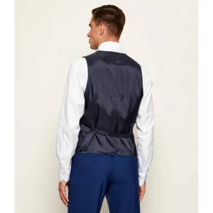 BOSS BLACK Wełniana kamizelka | Slim Fit