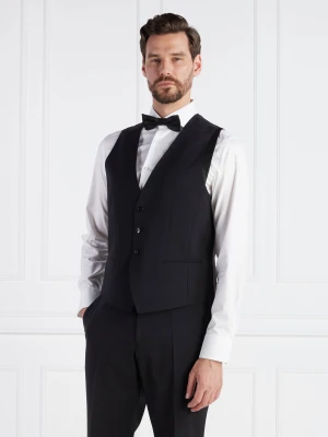 BOSS BLACK Wełniana kamizelka | Slim Fit