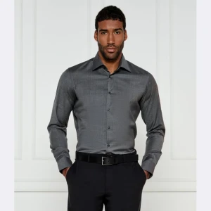 BOSS BLACK Wełniana koszula H-JOE-kent-C1-214 | Regular Fit