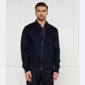 BOSS BLACK Wełniana kurtka bomber P-Eflano | Regular Fit