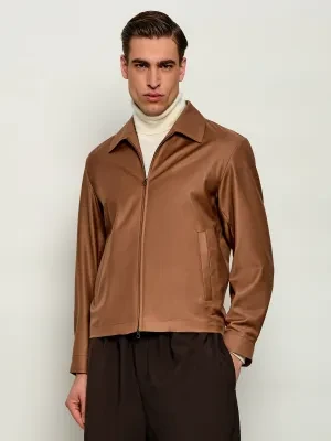 BOSS BLACK Wełniana kurtka Wing Boss x David Beckham | Regular Fit