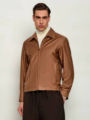 BOSS BLACK Wełniana kurtka Wing Boss x David Beckham | Regular Fit