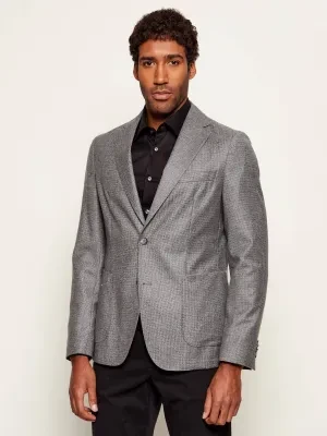 BOSS BLACK Wełniana marynarka C-Hanry-252 | Slim Fit