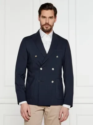 BOSS BLACK Wełniana marynarka C-Hanry-DB-252 | Slim Fit | stretch