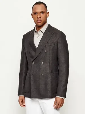 BOSS BLACK Wełniana marynarka C-Hanry-DB-262 | Slim Fit