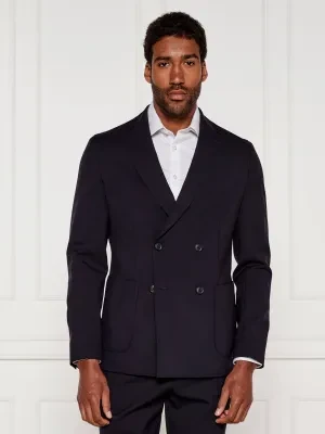 BOSS BLACK Wełniana marynarka C-Hanry-DB | Slim Fit