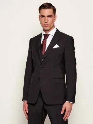 BOSS BLACK Wełniana marynarka H-Huge-S-MM-251 | Slim Fit
