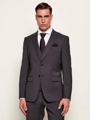 BOSS BLACK Wełniana marynarka H-Huge-S-MM-251 | Slim Fit