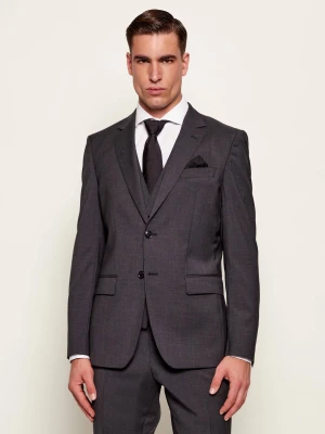 BOSS BLACK Wełniana marynarka H-Huge-S-MM-251 | Slim Fit