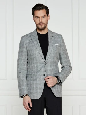 BOSS BLACK Wełniana marynarka H-Hutson-233 | Slim Fit | z dodatkiem lnu