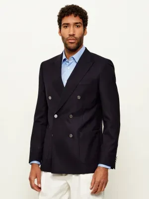 BOSS BLACK Wełniana marynarka H-Hutson-DB-261 | Slim Fit