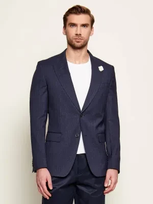 BOSS BLACK Wełniana marynarka H-Hutson-Peak-261 | Slim Fit