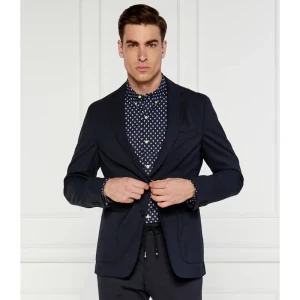 BOSS BLACK Wełniana marynarka Hanry | Slim Fit | stretch